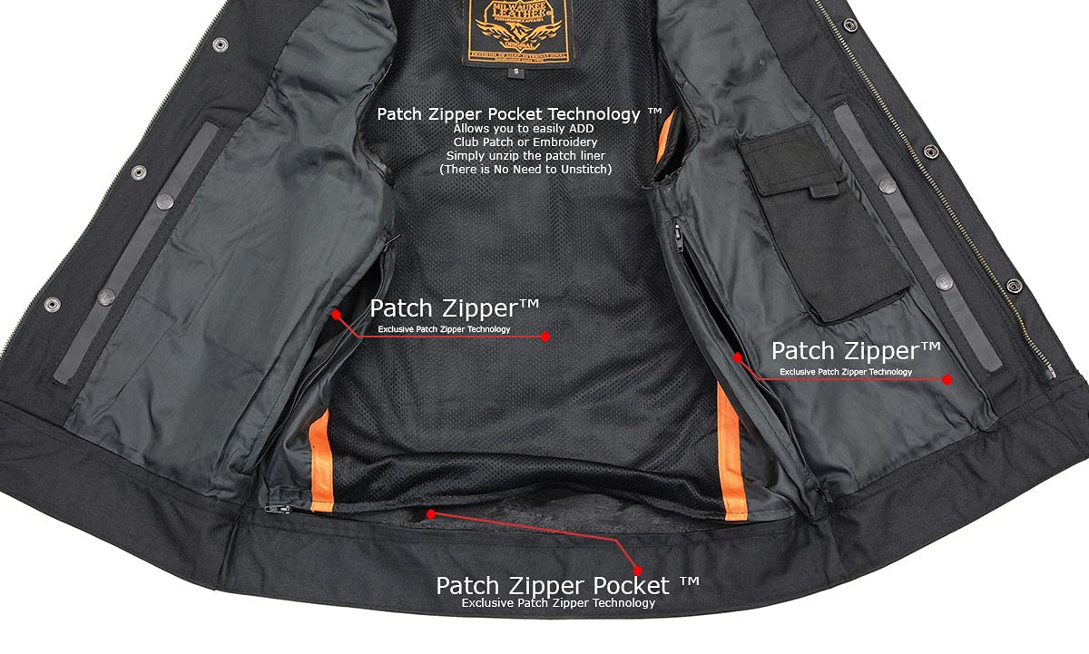 ベスト　XL Amazon | Milwaukeeメンズオープンネックスナップ/ Zip Front